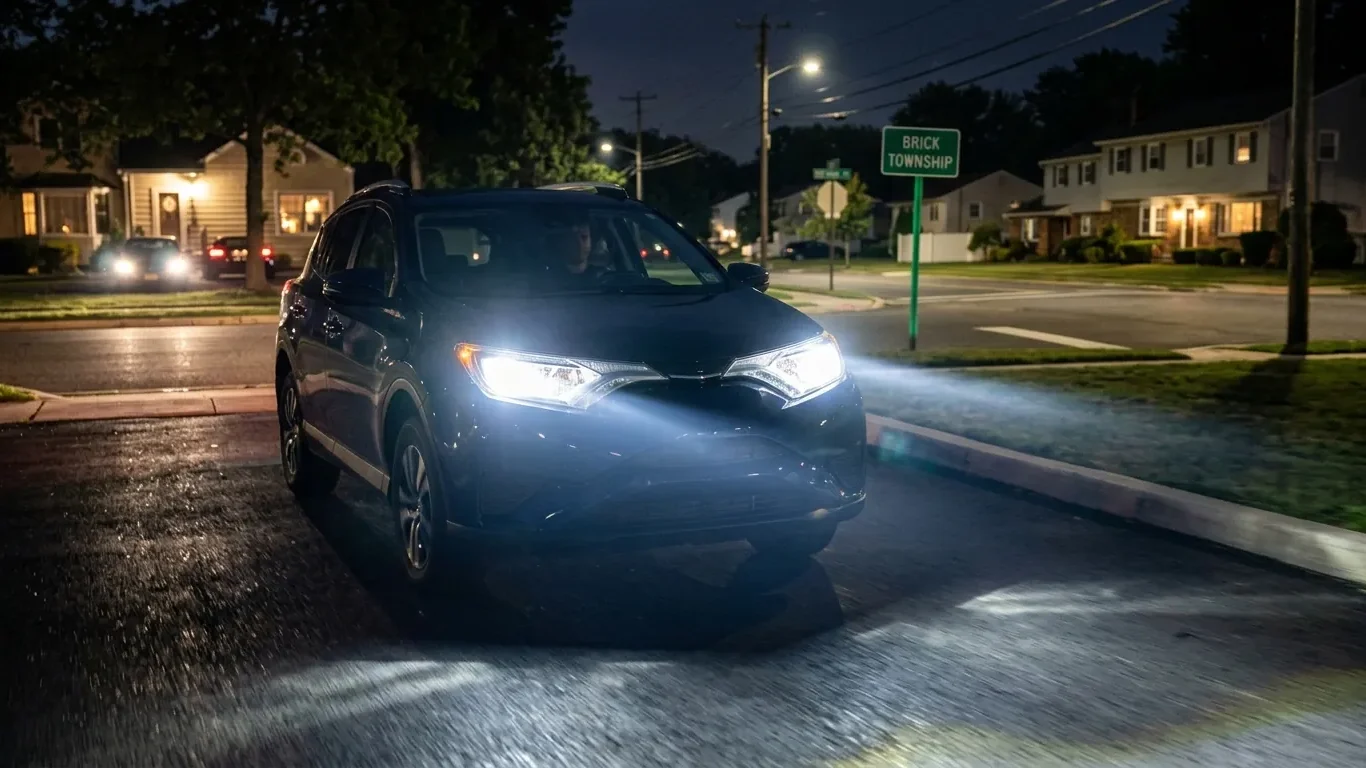 Headlight Restoration Brick Township NJ improving clear nighttime visibility
