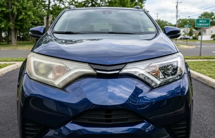 Headlight Restoration Brick Township NJ before and after cloudy headlight restoration